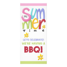 Invitation de BBQ d'été