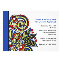 Invitation de carnaval