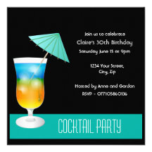 Invitation de cocktail