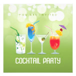 Invitation de cocktail d'été