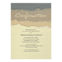 Invitation de confirmation de tranchant