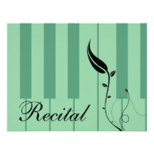 Invitation de considérant de piano