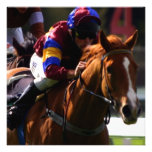 Invitation de course de chevaux
