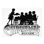 Invitation de dîner de Noël