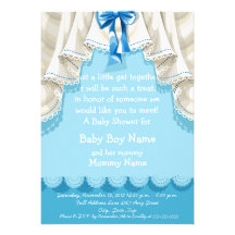 Invitation de douche de bébé