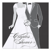 Invitation de douche de couples invitations