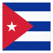 Invitation de drapeau du Cuba