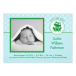 Invitation de faire-part de naissance de photo de 