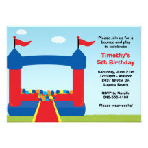 Invitation de fête d'anniversaire de Chambre de re