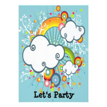 Invitation de fête d'anniversaire de filles