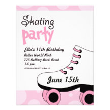 Invitation de fête d'anniversaire de filles de pat
