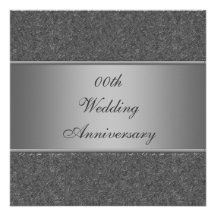 Invitation de fête d'anniversaire de mariage