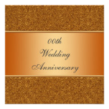 Invitation de fête d'anniversaire de mariage