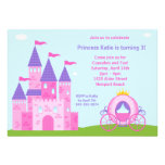 Invitation de fête d'anniversaire de princesse