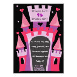 Invitation de fête d'anniversaire de PRINCESSE CAS