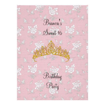 Invitation de fête d'anniversaire du bonbon 16
