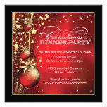 Invitation de fête de Noël