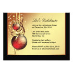 Invitation de fête de Noël