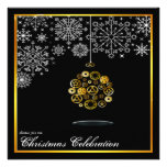 invitation de fête de Noël de steampunk