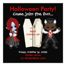 Invitation de Halloween