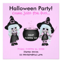 Invitation de Halloween