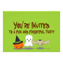 invitation de Halloween