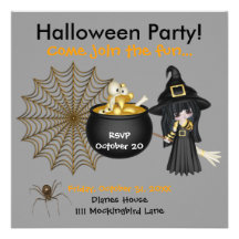 Invitation de Halloween