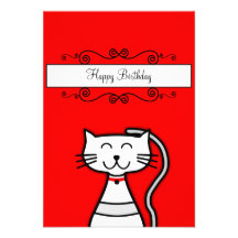 Invitation de joyeux anniversaire