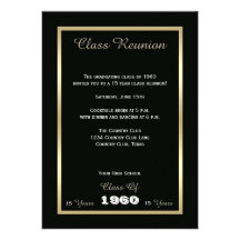 Invitation de la Réunion de classe de lycée - tout