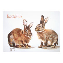 Invitation de lapins