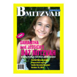 Invitation de magazine de B Mitzvah, B'Not