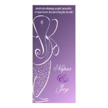 Invitation de mariage de Ganesha : : Améthyste