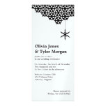 Invitation de mariage du pays des merveilles d'hiv