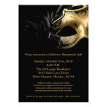invitation de masque de boule de mascarade de 5x7 