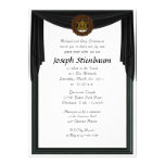 Invitation de Mitzvah de barre