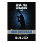 Invitation de Mitzvah de barre de vedette du rock,