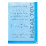 Invitation de Mitzvah de barre - rétro conception 