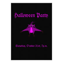 Invitation de monstre de vol de partie de Hallowee