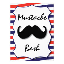 Invitation de moustache