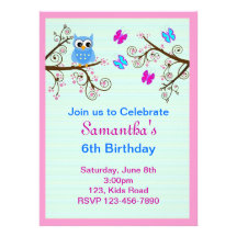 Invitation de partie d'anniversaire de enfant