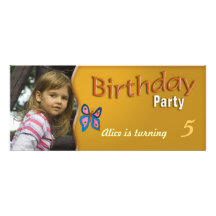 Invitation de partie d'anniversaire de enfant
