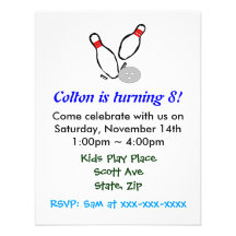 Invitation de partie d'anniversaire de enfant de g