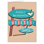 Invitation de partie de Bachelorette Cartes De Vœux