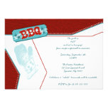 Invitation de partie de barbecue de BBQ
