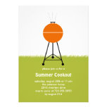 Invitation de partie de barbecue de BBQ d'été