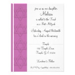 Invitation de partie de bat mitzvah