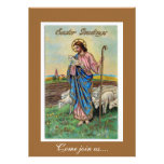Invitation de partie de célébration de résurrectio