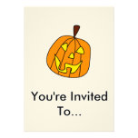 invitation de partie de Halloween