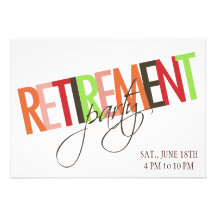 Invitation de partie de RETRAITE