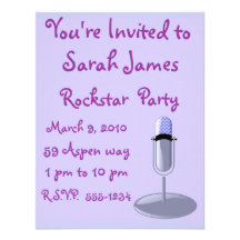 Invitation de partie de Rockstar